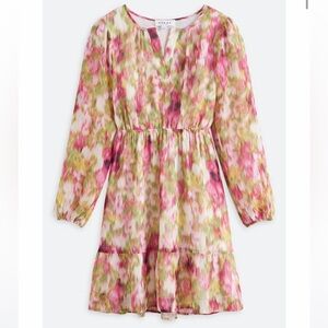 Gilli Caiti Chiffon Dress in Magenta